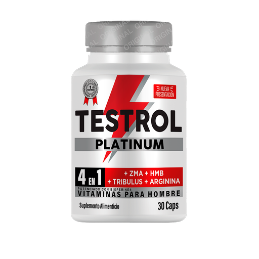 Testrol Platinum 30 cápsulas