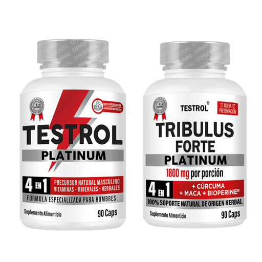 [II-3B0B-0ATZ] Combo Testrol Platinum + Tribulus Forte