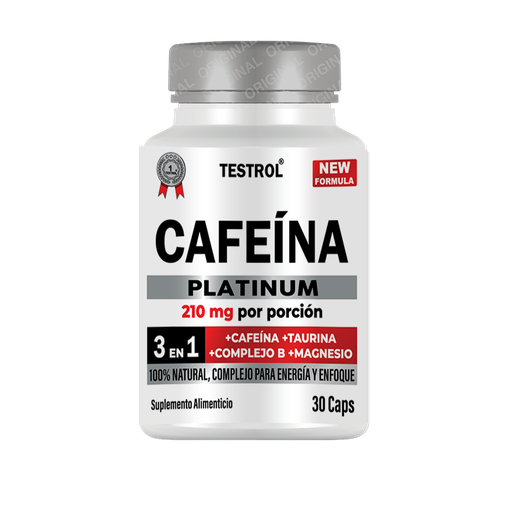 [caf30caps] TESTROL- Cafeína 30 cápsulas