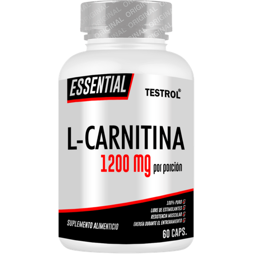 [B09QXYS4MR] Carnitina Essential 60 cápsulas
