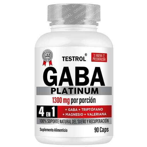 [GABAtestrol] TESTROL - Gaba Platinum 90 cápsulas
