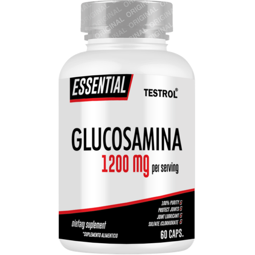 [GlucoEssenTestrol] TESTROL - Glucosamina Essential 60 cápsulas