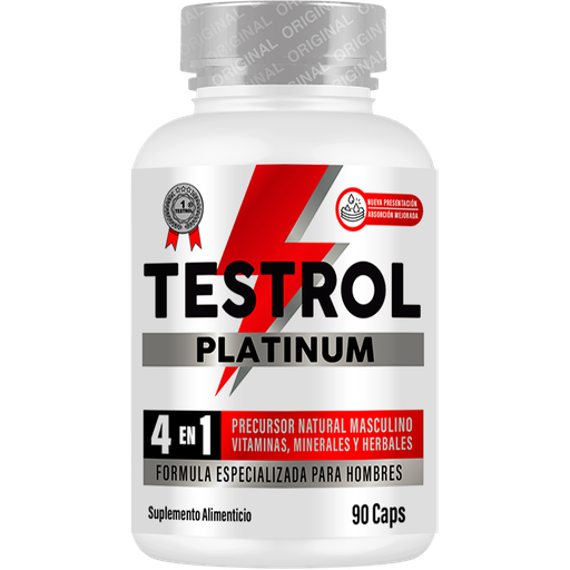 [TRTPLATINUM1] Testrol Platinum 90 cápsulas